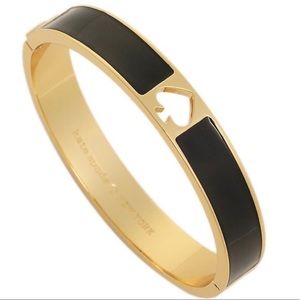 Never worn Kate Spade Black + Gold bracelet 💫